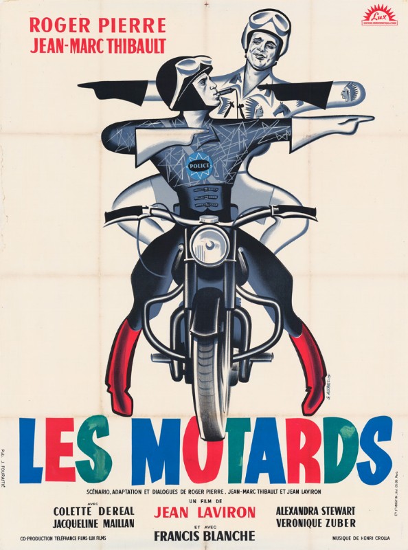Repro 30x40cm - MOTARDS (les) - Française