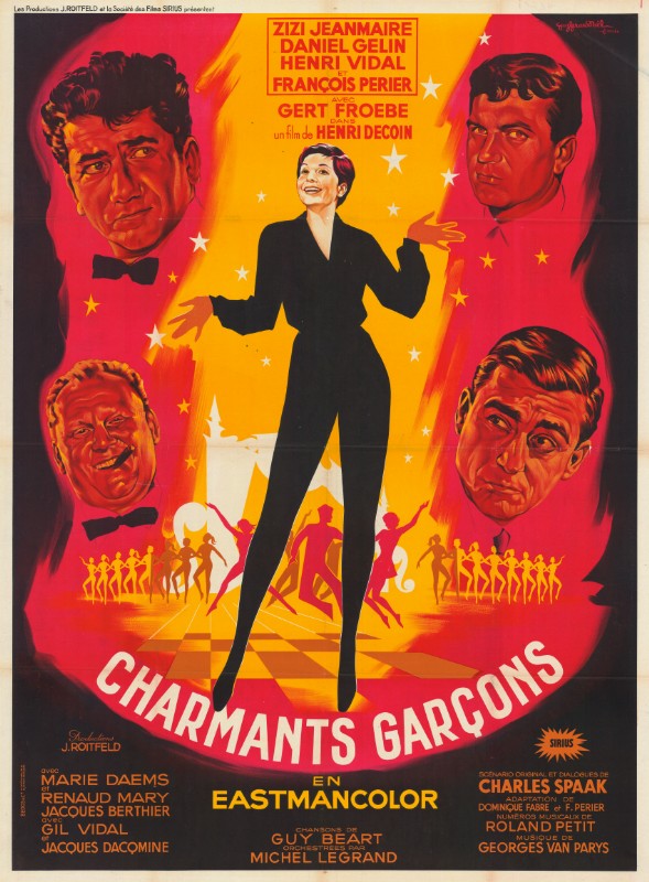 Repro 30x40cm - CHARMANTS GARCONS - Française