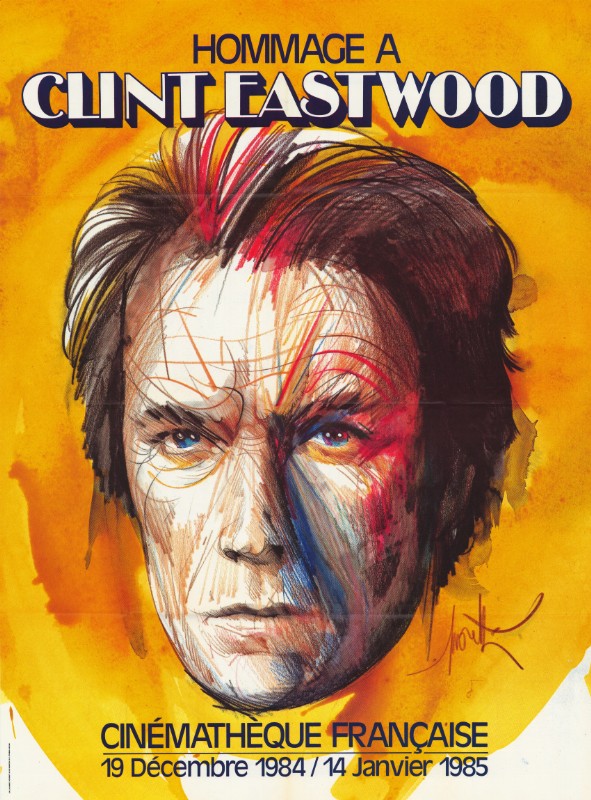 Affiche - HOMMAGE A CLINT EASTWOOD - 120x160cm