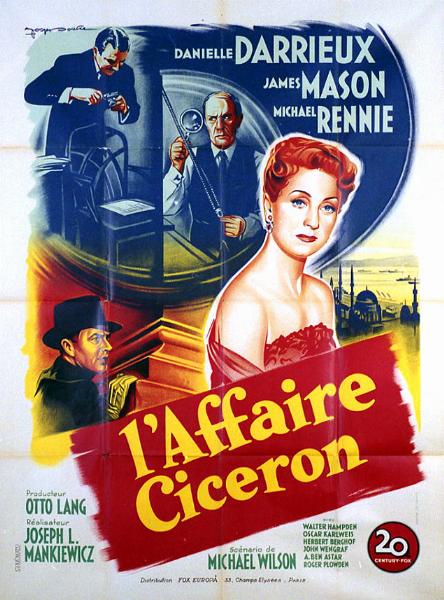 Affiche - AFFAIRE CICERON (l') - 120x160cm