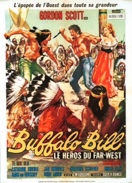 Repro 30x40cm - BUFFALO BILL, LE HEROS DU FAR WEST - Française