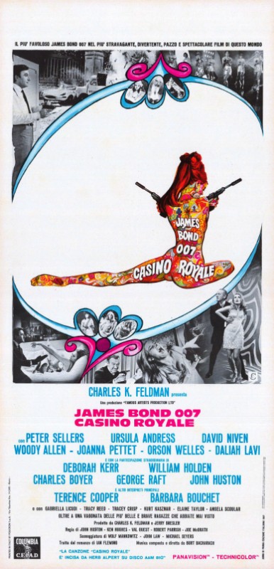 Repro 30x40cm - CASINO ROYALE - Italienne