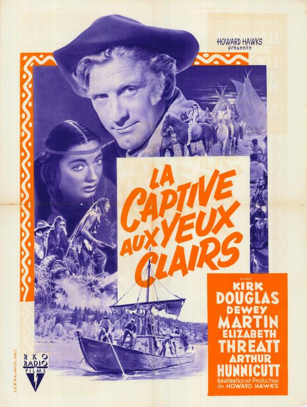 Affiche - CAPTIVE AUX YEUX CLAIRS (la) - 60x80cm
