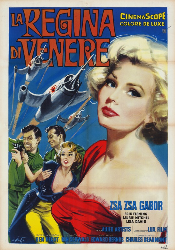 Repro 30x40cm - QUEEN OF OUTER SPACE - Italienne