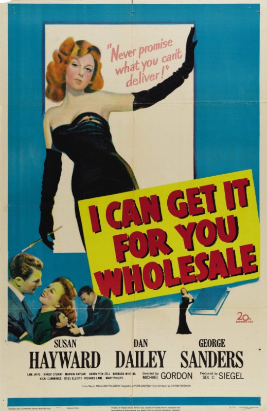 Repro 30x40cm - VENDEUR POUR DAMES - U.S.