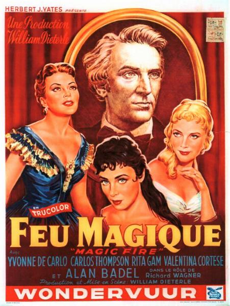 Repro 30x40cm - TROIS FEMMES L'ONT AIME - Belge