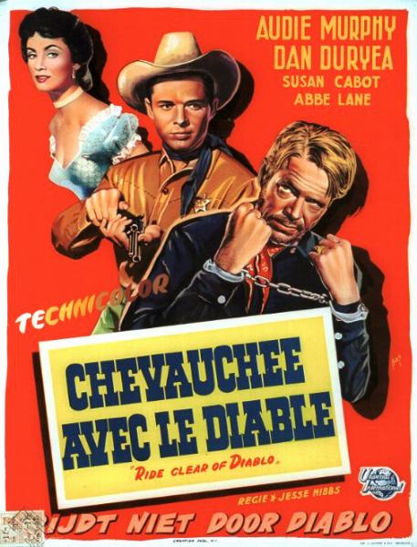 Repro 30x40cm - CHEVAUCHEES AVEC LE DIABLE - Belge