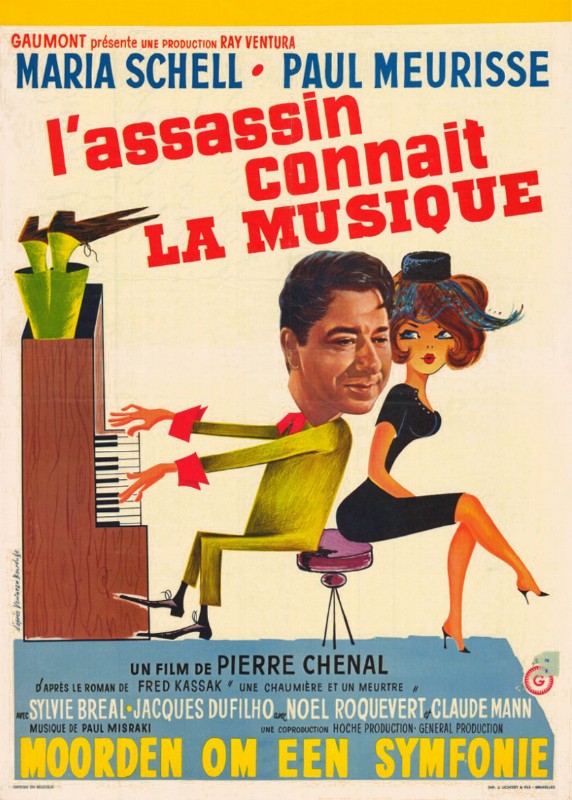 Repro 30x40cm - ASSASSIN CONNAIT LA MUSIQUE (l') - Belge