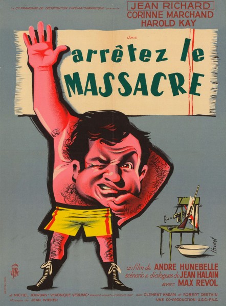Affiche - ARRETEZ LE MASSACRE - 60x80cm