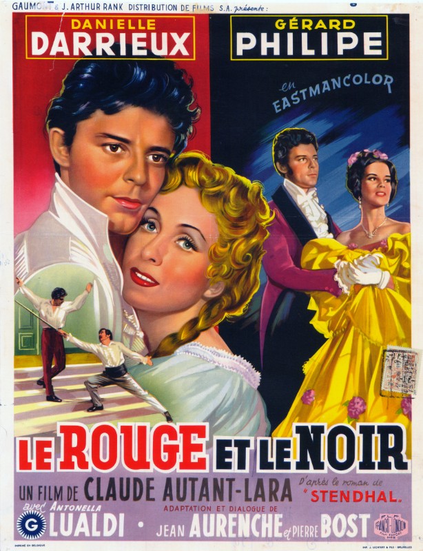 Affiche - ROUGE ET LE NOIR (le) - 36x56cm