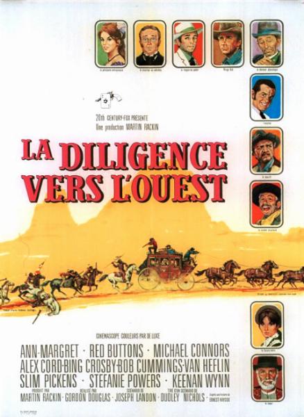 Affiche - DILIGENCE VERS L'OUEST (la) - 60x80cm