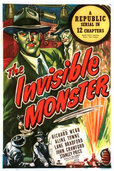 Affiche - INVISIBLE MONSTER - 70x105cm