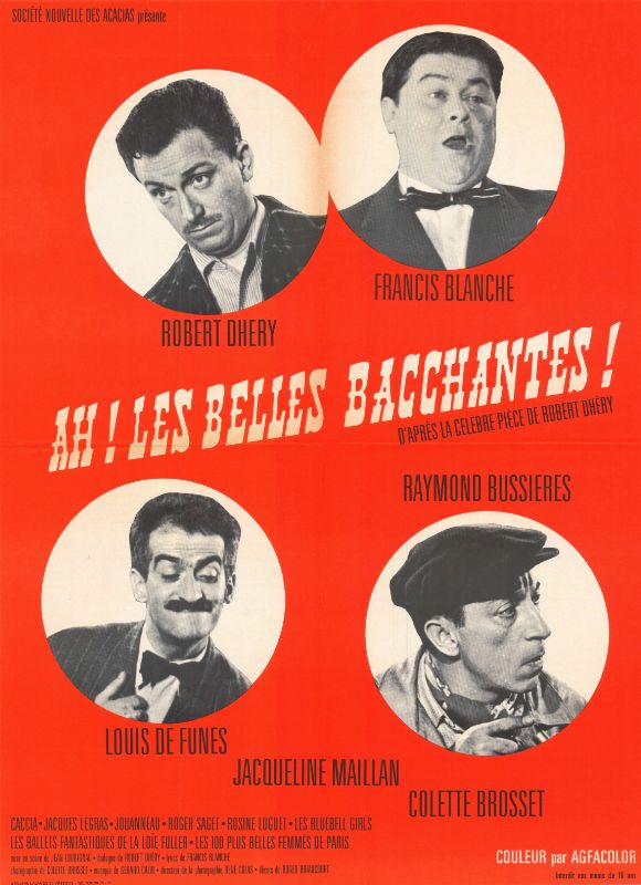 Affiche - AH ! LES BELLES BACCHANTES - 60x80cm