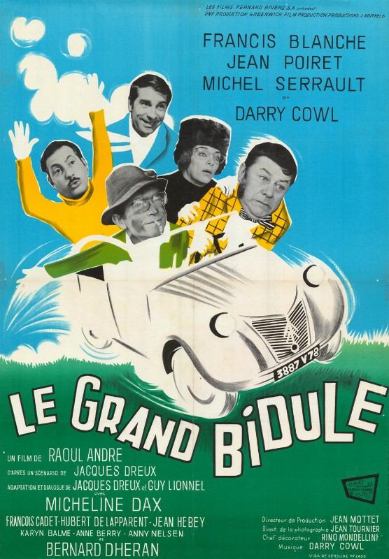 Repro 30x40cm - GRAND BIDULE (le) - Française