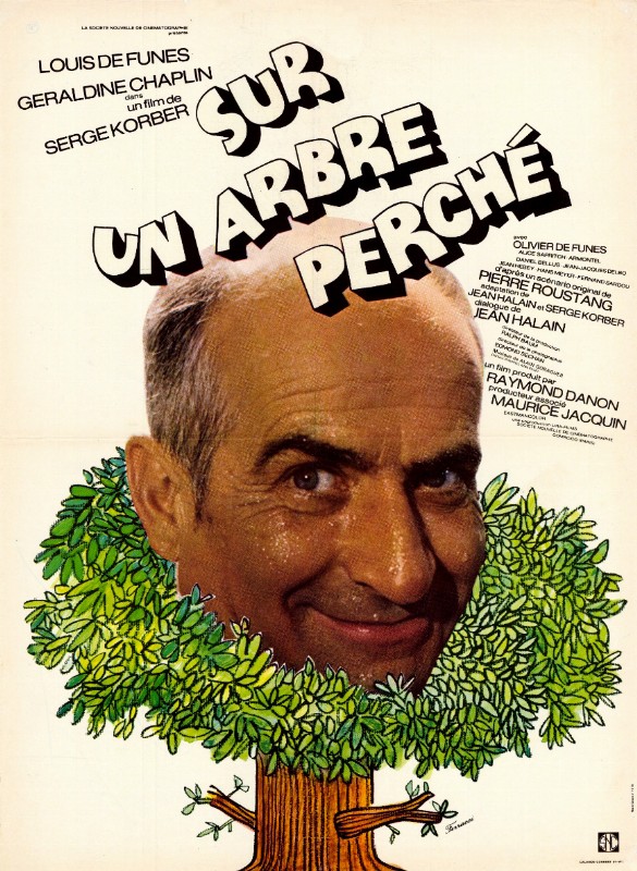Affiche - SUR UN ARBRE PERCHE - 60x80cm