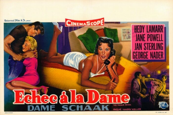 Repro 30x40cm - FEMMES DEVANT LE DESIR - Belge