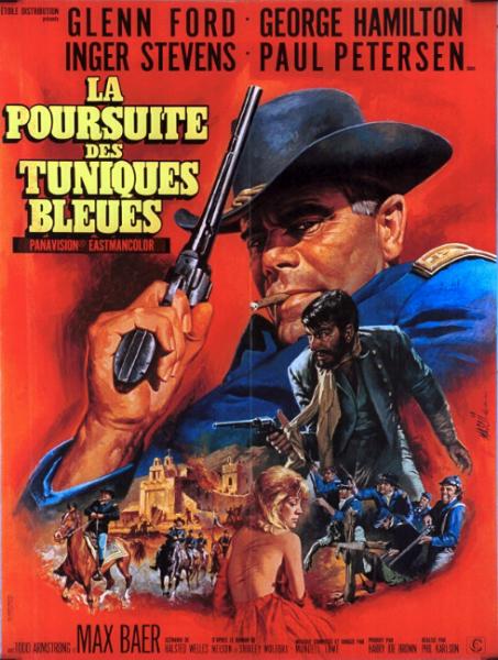 Affiche - POURSUITE DES TUNIQUES BLEUES (la) - 60x80cm