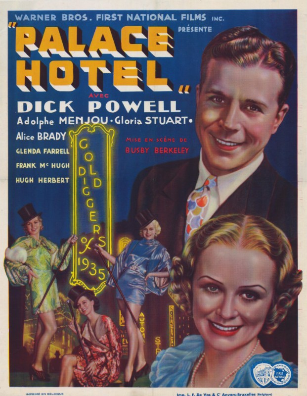 Repro 30x40cm - PALACE HOTEL - Belge