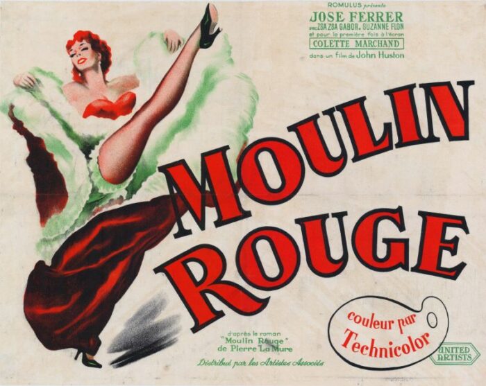 Repro 30x40cm - MOULIN ROUGE - Française