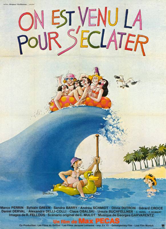 Affiche - ON EST VENU LA POUR S'ECLATER - 120x160cm