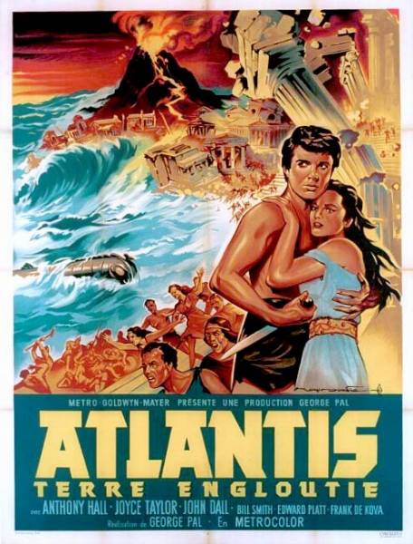Affiche - ATLANTIS TERRE ENGLOUTIE - 120x160cm