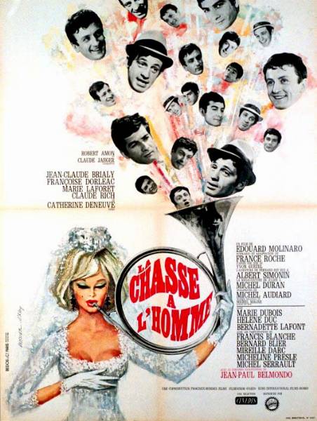 Affiche - CHASSE A L'HOMME (la) - 60x80cm