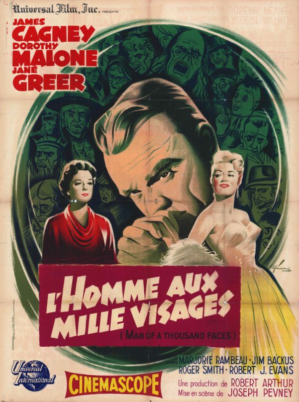 Affiche - HOMME AUX MILLE VISAGES (l') - 120x160cm
