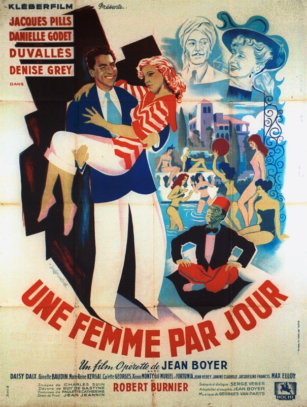 Affiche - UNE FEMME PAR JOUR - 120x160cm