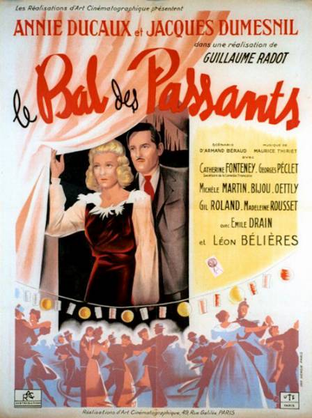 Repro 30x40cm - BAL DES PASSANTS (le) - Française