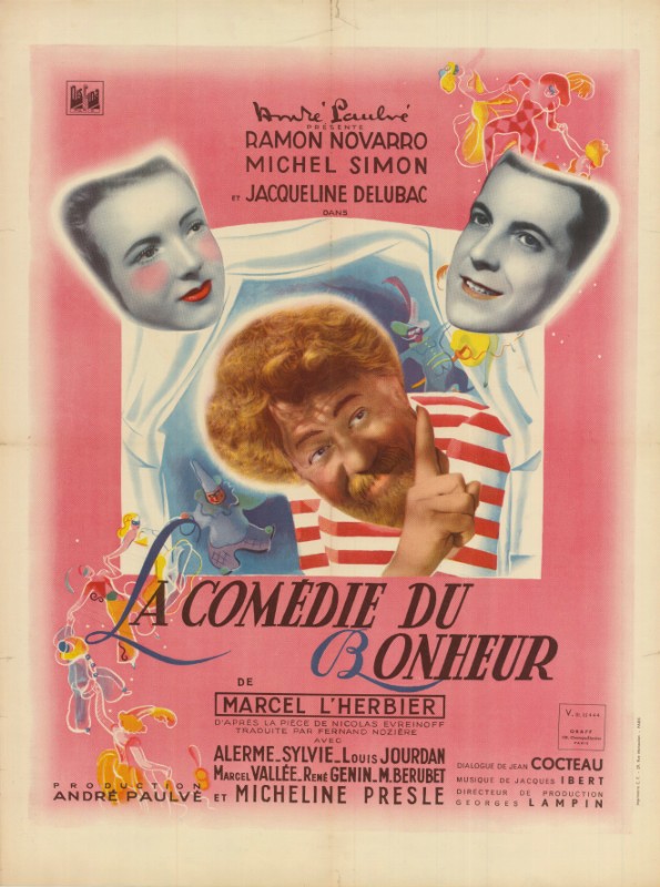 Repro 30x40cm - COMEDIE DU BONHEUR (la) - Française