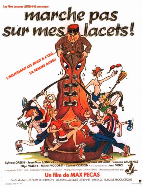 Affiche - MARCHE PAS SUR MES LACETS - 60x80cm