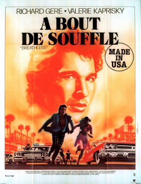 Affiche - A BOUT DE SOUFFLE MADE IN U.S.A. - 120x160cm