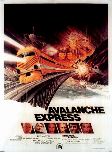 Affiche - AVALANCHE EXPRESS - 120x160cm