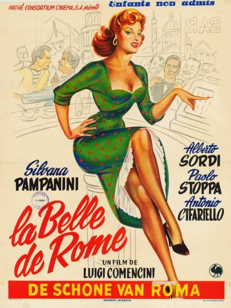 Repro 30x40cm - BELLE DE ROME (la) - Belge