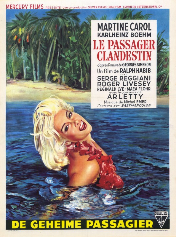 Repro 30x40cm - PASSAGER CLANDESTIN (le) - Belge