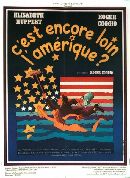 Affiche - C'EST ENCORE LOIN L'AMERIQUE - 60x80cm