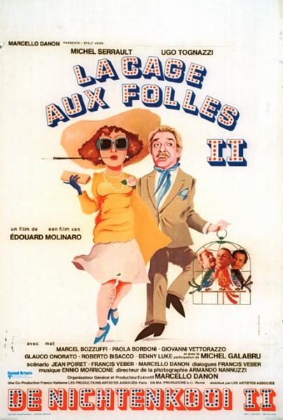 Repro 30x40cm - CAGE AUX FOLLES (la) 2 - Belge