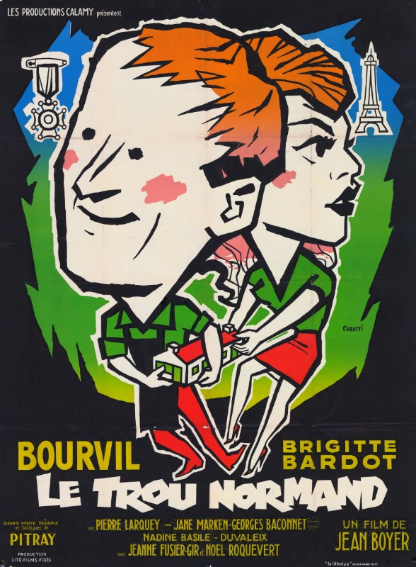 Affiche - TROU NORMAND (le) - Ressortie 120x160cm