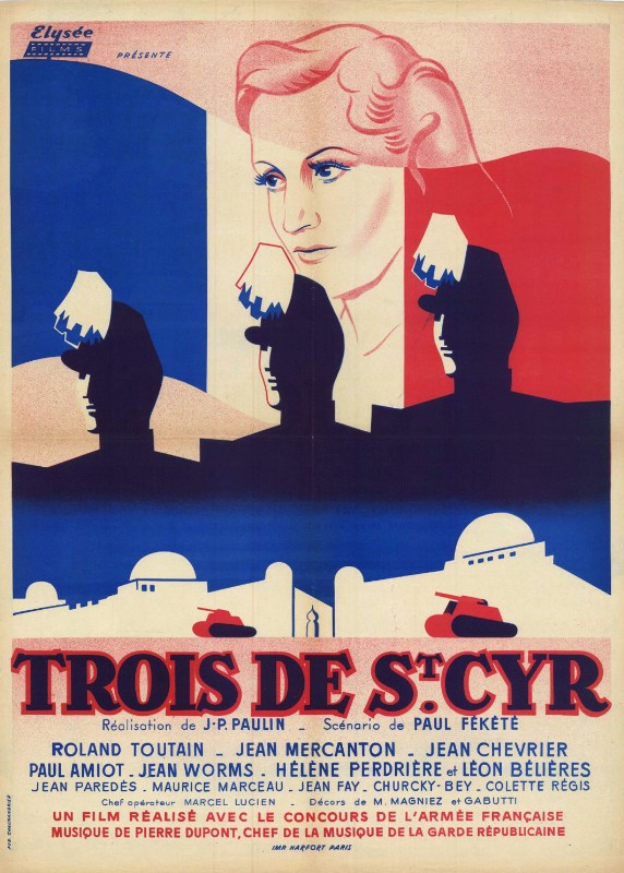 Repro 30x40cm - TROIS DE SAINT-CYR - Française
