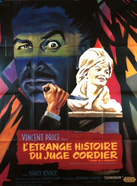 Affiche - ETRANGE HISTOIRE DU JUGE CORDIER (l') - 120x160cm
