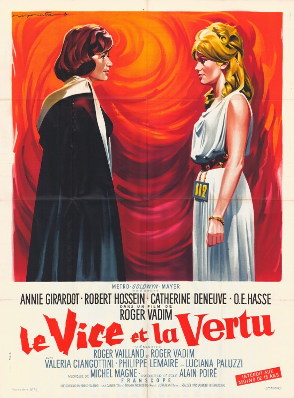 Affiche - VICE ET LA VERTU (le) - 120x160cm