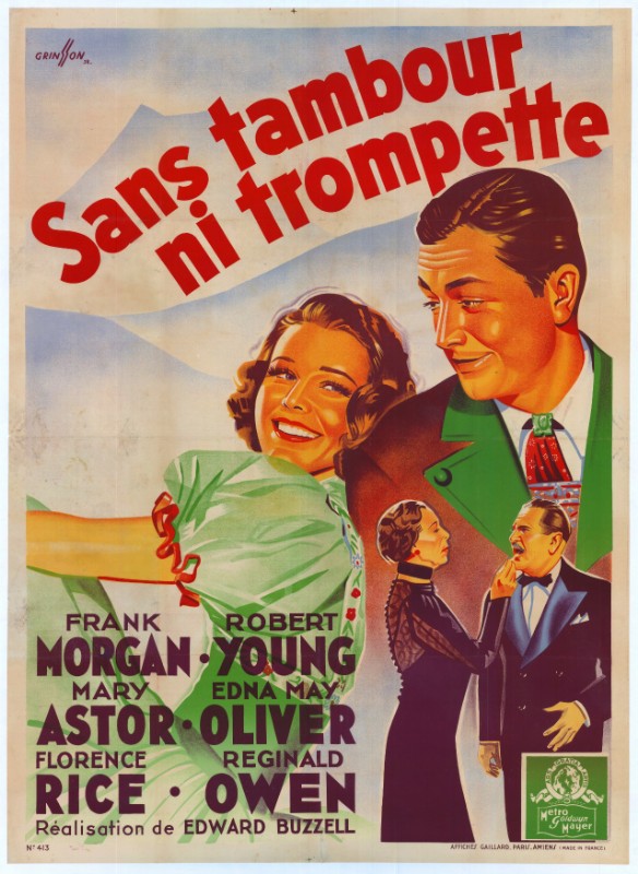 Affiche - SANS TAMBOUR NI TROMPETTE - 120x160cm