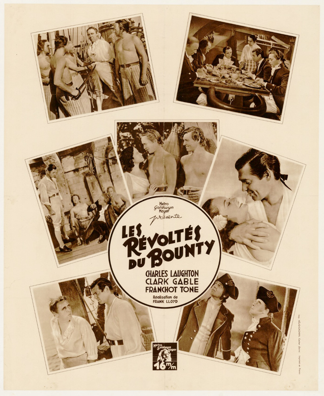 Repro 30x40cm - REVOLTES DU BOUNTY (les) - Française