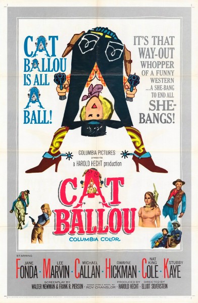 Repro 30x40cm - CAT BALLOU - U.S.