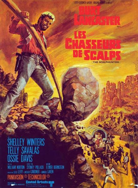 Affiche - CHASSEURS DE SCALPS (les) - 60x80cm