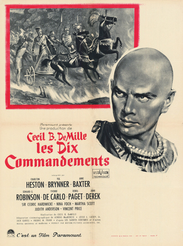 Affiche - DIX COMMANDEMENTS (les) - 60x80cm