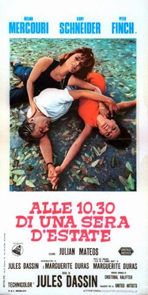 Affiche - 10h30 DU SOIR EN ETE - 33x71cm