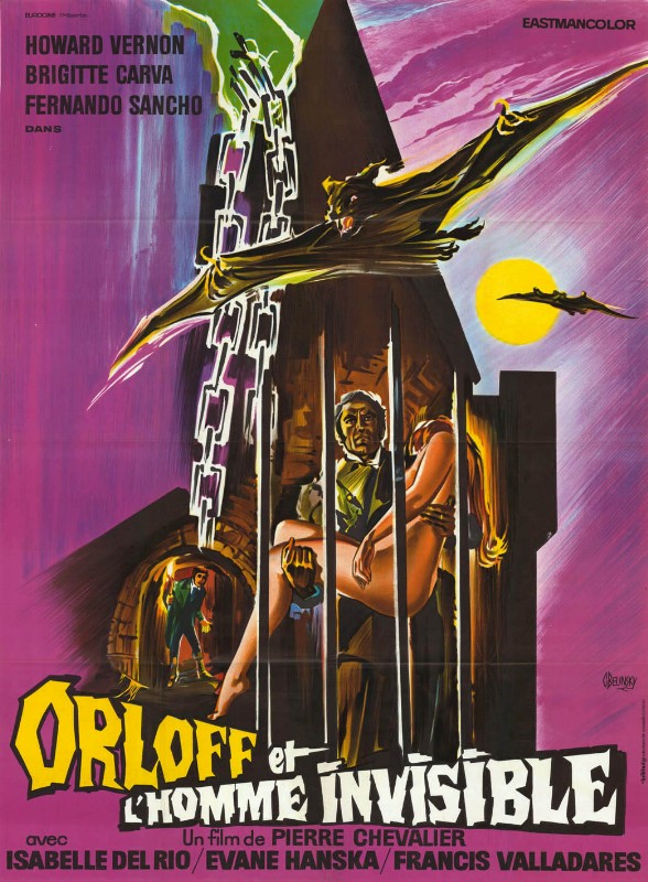 Affiche - ORLOFF ET L'HOMME INVISIBLE - 120x160cm