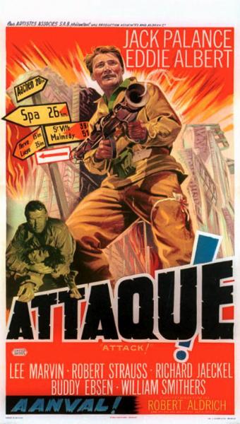 Repro 30x40cm - ATTAQUE - Belge