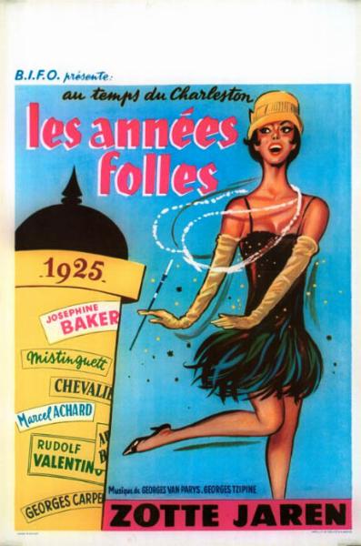 Repro 30x40cm - ANNEES FOLLES (les) - Belge